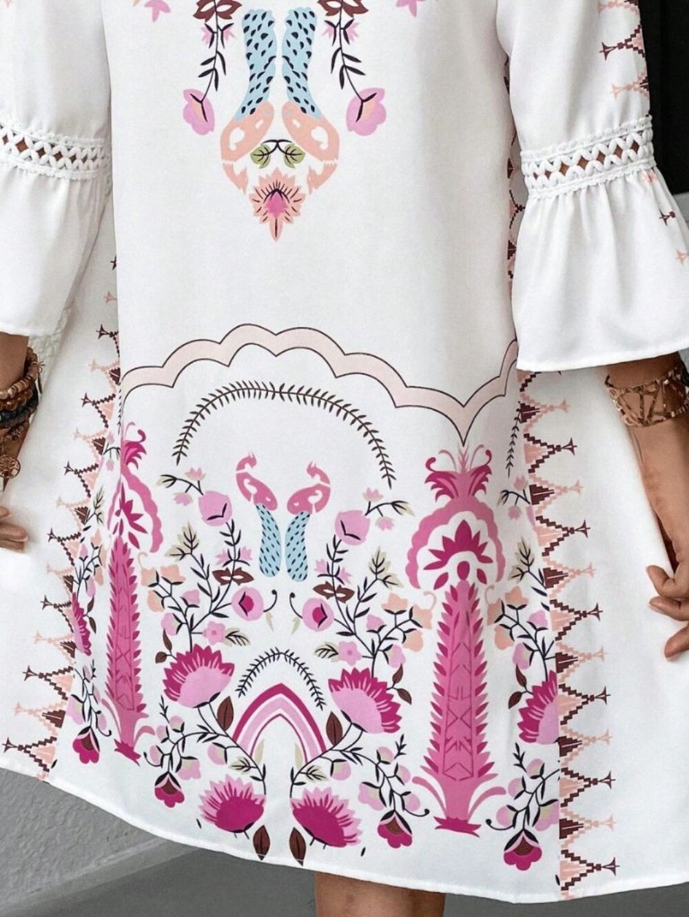 Whimsical Wonders Dress - Rose - Picture 5 of 8
